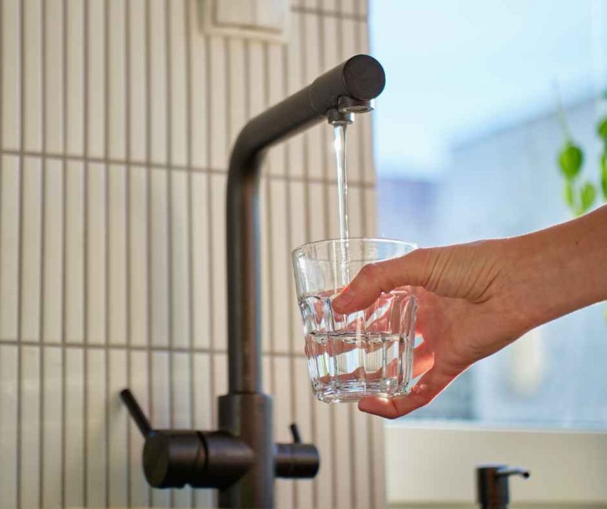 Clean filtered water